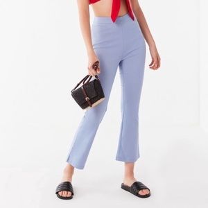 lavender flared pants